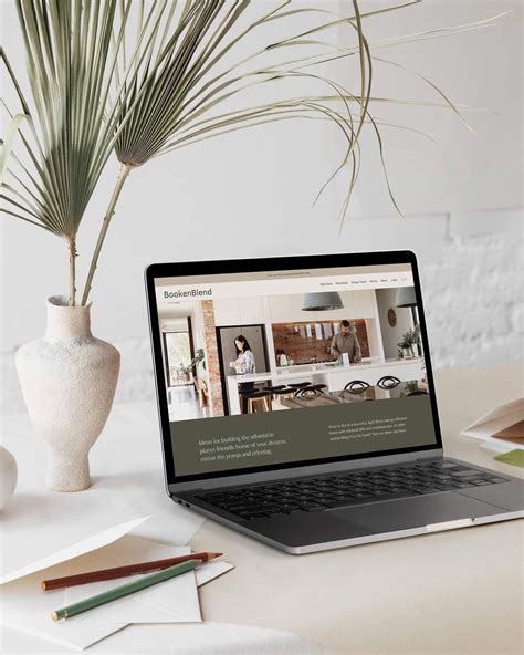 Brand and website for eco and sustainable housing | Booken Blend