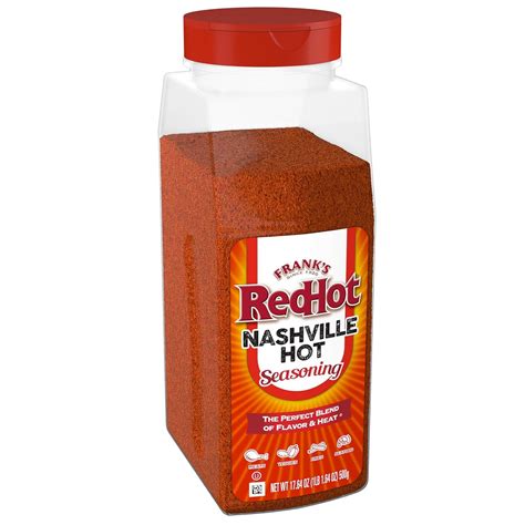 Amazon.com : Frank's RedHot Nashville Hot Seasoning, 17.64 oz : Grocery ...