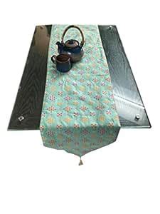 Buy Pink parrot- Dupian Silk Table Runner 12x70 inch 1 pc Online at Low ...