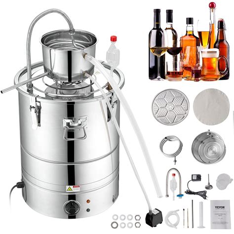 VEVOR Alcohol 9 Gal 30L Water Alcohol Distiller Home Distill