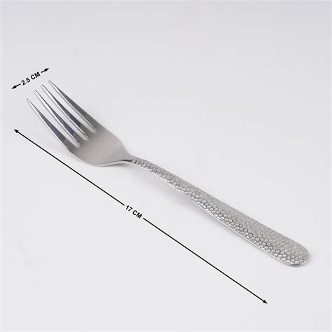 Buy Glister Elke Set of 6 Stainless Steel Baby Fork from Home Centre at ...