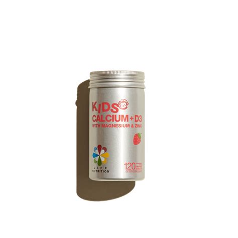 Kids Calcium + D3| Life Nutrition | US Natural Premium Supplements