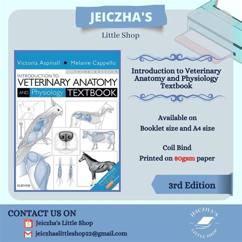 Introduction to Veterinary Anatomy and Physiology Textbook [3rd Edition] | Shopee Philippines