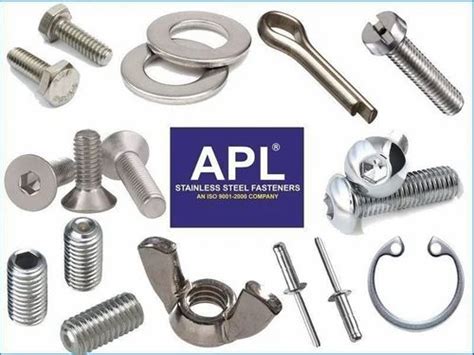 Stainless Steel Fasteners - Apl Stainless Steel Fasteners Trader ...