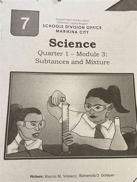 Image result for Grade 7 Module Examples