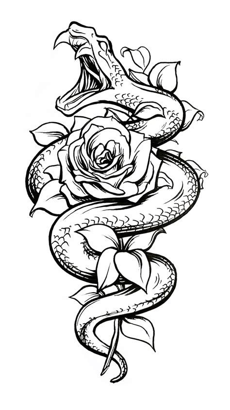 36 best snake and flower tattoo designs meanings – Artofit