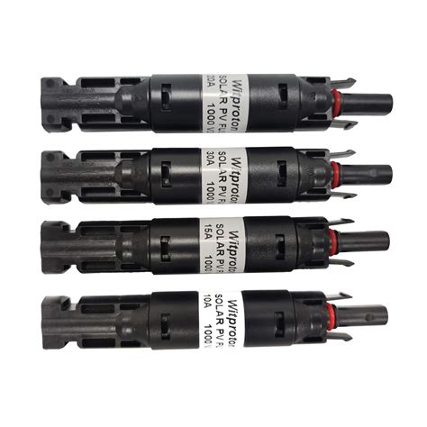 Buy Witproton 30A Fuse Connector IP68 Waterproof 1000V In-line Fuse ...