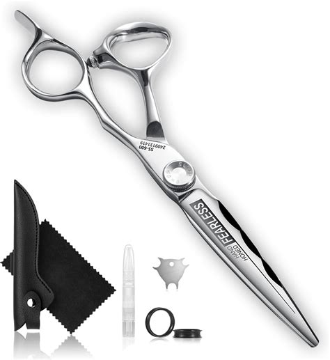 Amazon.com : GGPH Professional Ergonomic Hair Cutting Scissors ...