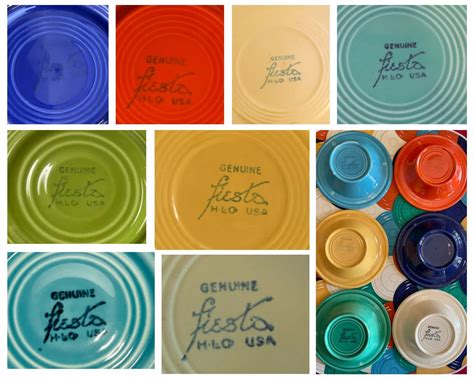 How Old is my Fiestaware? Fiesta Identification Guide – Antique Answers