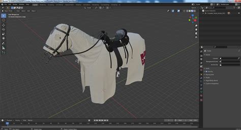 3D model Crusader Horse Armor | 3D Molier International