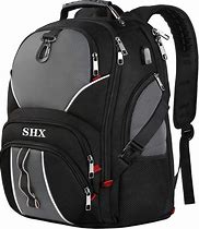 Image result for Monsdle Travel Laptop Backpack Anti Theft Backpacks With USB Charging Port, Travel Backpacks Business Work Bag 15.6 Inch College Computer Bag For