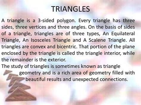 Triangles | PPTX