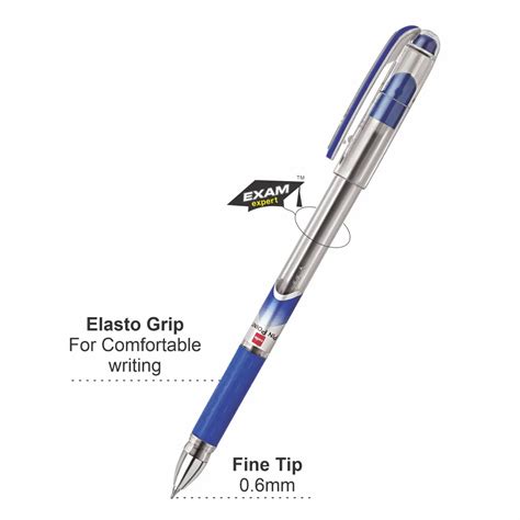 BIC CELLO Pinpoint Ball Pen, Pack of 5, Blue, 10Y+