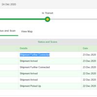 Blue Dart Express — the shipment has not arrived at the given date