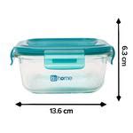 Buy bb home Glass Seal & Lock Lunch Box/Storage Borosilicate Container ...