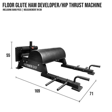 Floor Glute Ham Developer/Hip Thrust Machine – Strength Shop