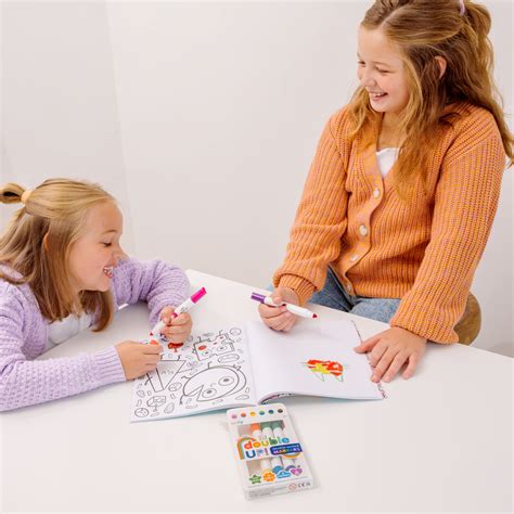 Double Up! Double-Ended Markers - Set of 6 – Bombay Kids Company
