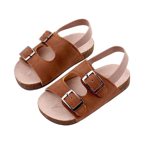 eileial Baby Boy Girl Sandals Non-Slip Soft Rubber Sole Sandals for ...