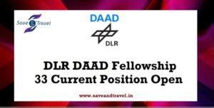 DLR DAAD Fellowship: 33 Current Positions