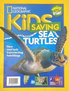 National Geographic Kids June 2023 - Saving Sea Turtles (Children's ...