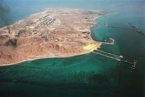 Kharg Island in Iran