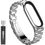 Epaal® Milanese Stainless Steel Magnetic Strap for Xiaomi Mi Band 4 ...