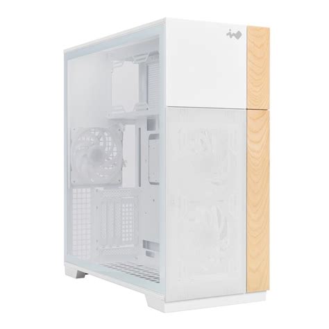 Buy InWin F5 White E-ATX Full Tower Computer Case with Customizable ...