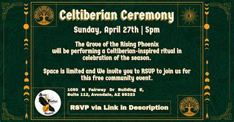 Celtiberian Ceremony at Scale & Feather Meadery, Scale & Feather ...
