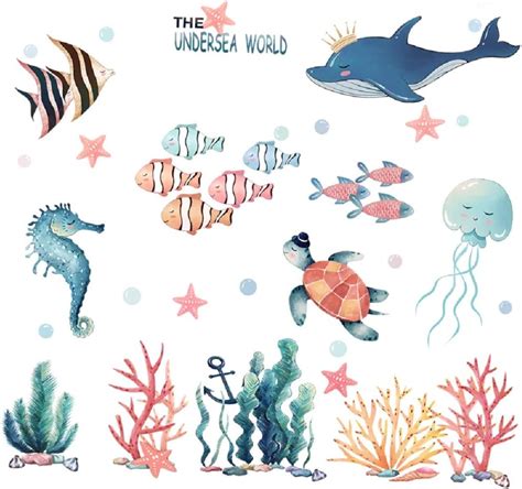 Amaonm Giant Removable 3D DIY Under The Sea World India | Ubuy