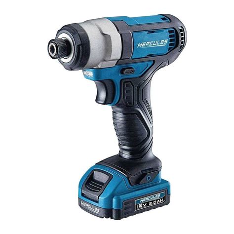 Hercules 12V Cordless 1/4 in. Hex Compact Impact Driver - Shop Hardware Tools for Work and Home