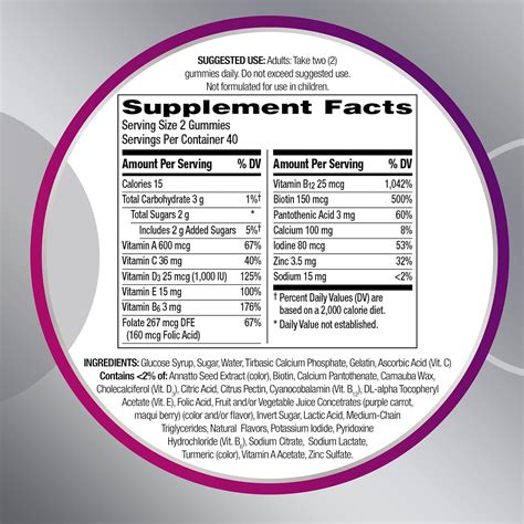 Buy Centrum MultiGummies Gummy Multivitamin for Women 50 Plus, with ...