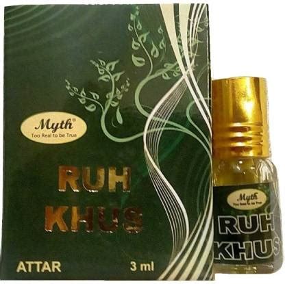 MYTH Ruh Khus Attar 3ml Floral Attar Price in India - Buy MYTH Ruh Khus ...