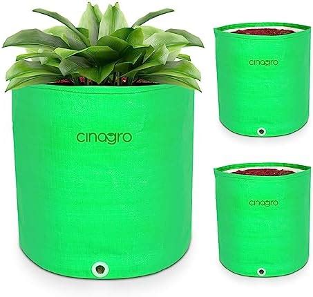 YUVAGREEN Terrace Gardening Leafy Vegetable Green Grow Bag (15" X 15 ...