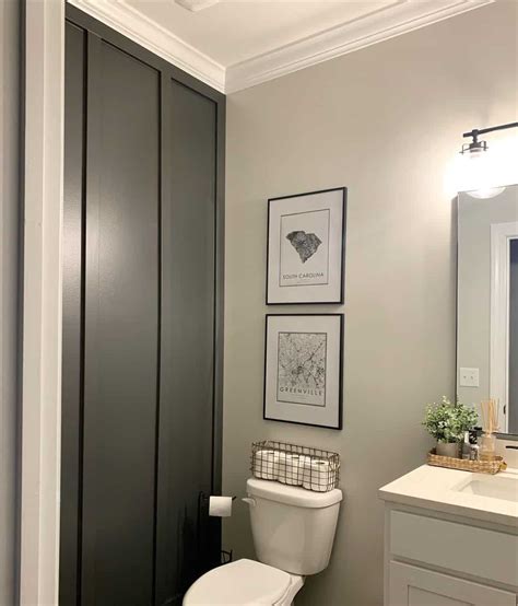 Gray Walls White Trim Bathroom at Zelma Harvey blog