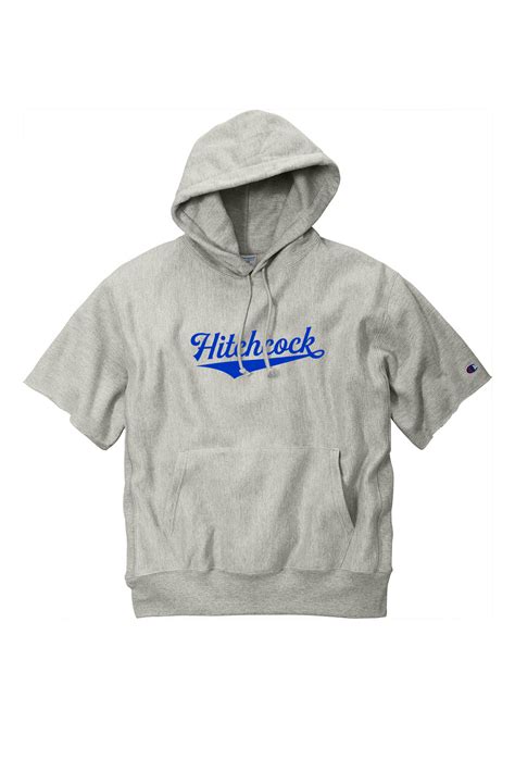 Champion S101SS - Reverse Weave Short Sleeve Hooded Sweatshirt $60.42 ...