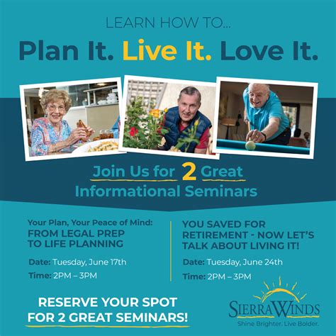 Senior Living Events in Peoria, AZ | Sierra Winds