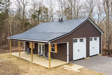 24x40 Pole Barn Garage Kits | CMT Components