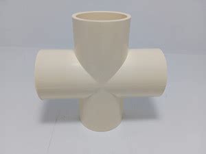 Cpvc 3/4 Inch CROSS TEE 20mm pack of 20 pcs 4-Way Tee Pipe Joint Price ...