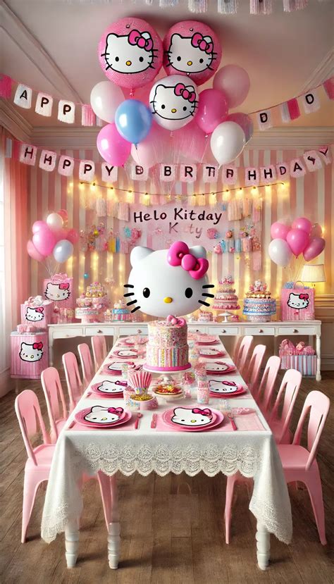 Hello Kitty Birthday Decorations & Party Supplies | Hello Kitty Plates ...