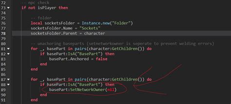 Image result for Network Ownership Roblox Script