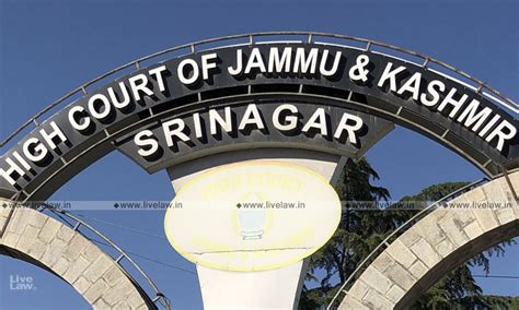 J&K Public Safety Act | Courts Cannot Substitute Decision Of Detaining ...