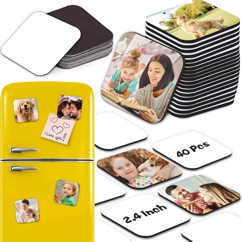 Amazon.com: Sublimation Magnet Blanks, Personalized Sublimation Blanks ...