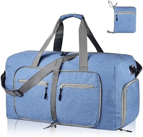 Buy Dimayar Travel Duffle Bag for Men - Foldable Duffel Bag with Shoes ...