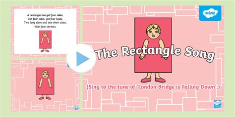 The Rectangle Song PowerPoint (teacher made)