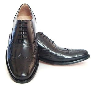 Buy ASM Handmade Goodyear Welted Leather Brogue/Oxford Dress Leather ...