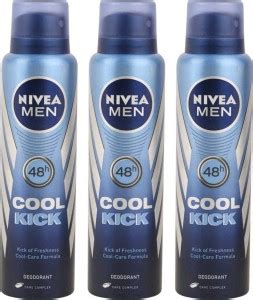 NIVEA Nevea Man cool kick Deodorant Spray - For Men - Price in India ...
