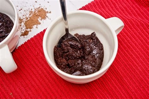 These are the best, fudgiest mug brownies you'll ever make