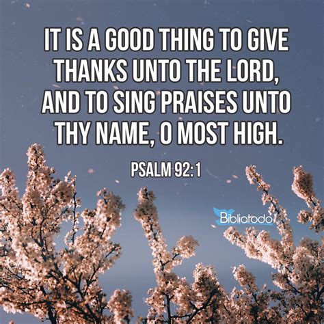 Psalm 92:1 Bible Cross References | Connecting Verses Across Scripture ...