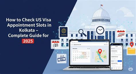 How to Check US Visa Appointment Slots in Kolkata – Complete Guide for 2025