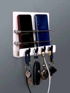 PLNJAR Key Holder, Mobile Stand, Tv Remote Holder Multipurpose Stand ...